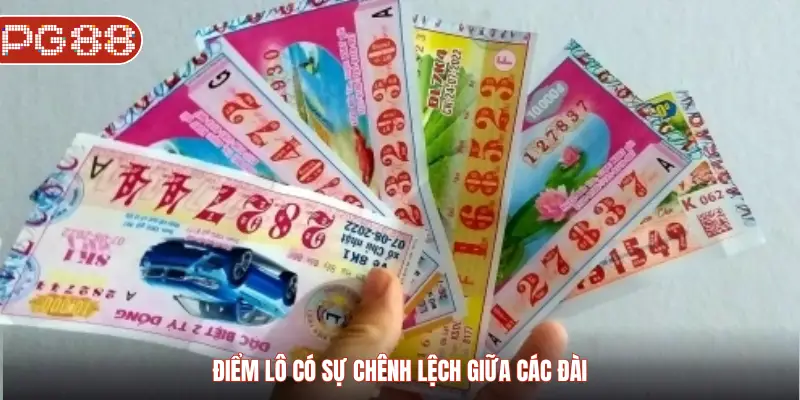 1 Điểm Lô Bao Nhiêu Tiền? Bí Quyết Hiểu Đúng – Tính Nhanh – Chơi Chuẩn Điểm lô có sự chênh lệch giữa các đài